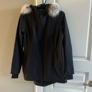 Women’s Beyond Fleece Lined Hooded Winter Jacket Size L- Never Worn